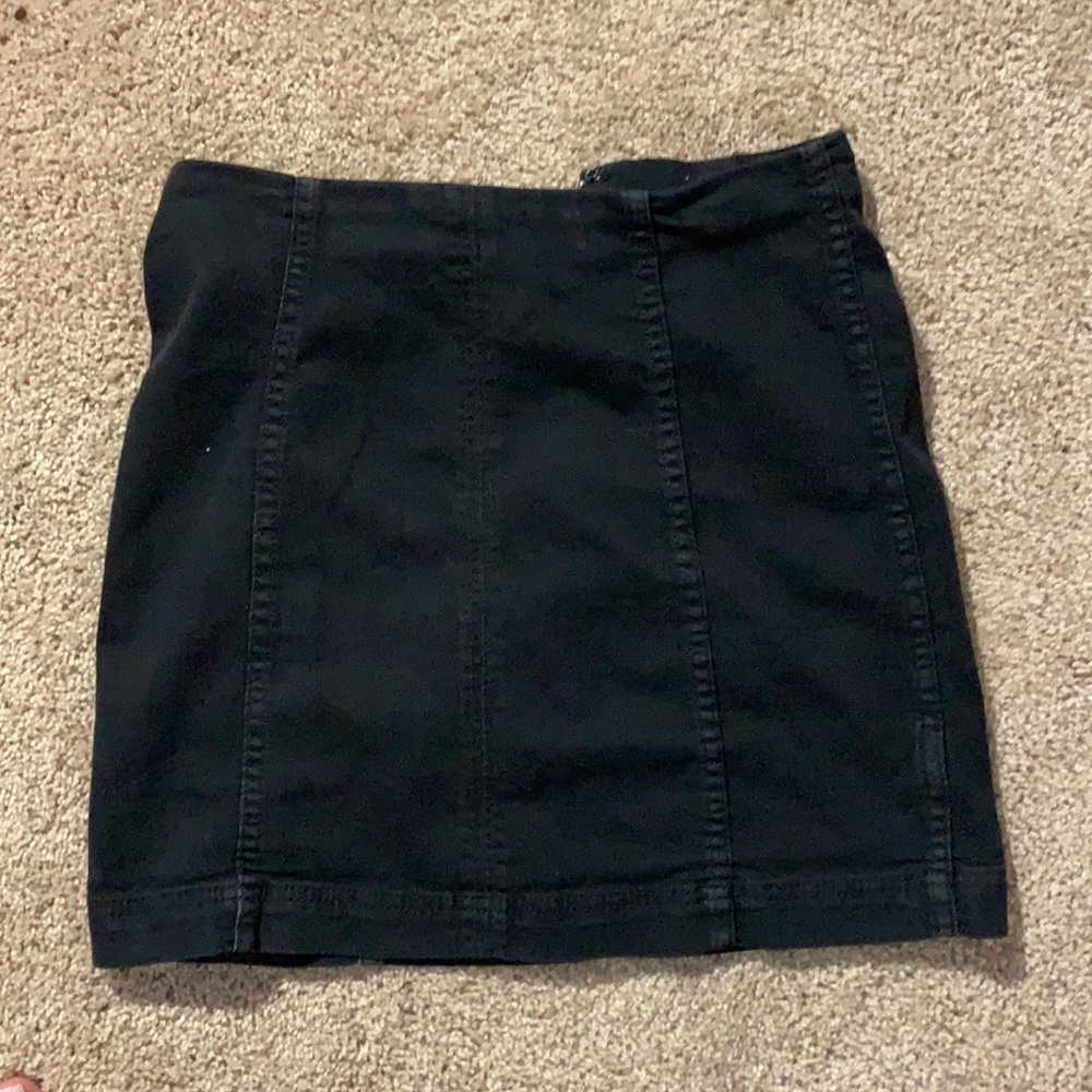 Free people black skirt